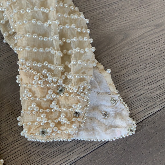 Vintage pearl top long sleeve shirt o/s - Picture 5 of 15